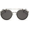 image:imageDIFF  Star Wars Anakin Round Sunglasses for Men and Women UV400 Galactic Brushed Silver with Space Gray Lenses