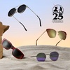 image:imageDIFF  Star Wars Anakin Round Sunglasses for Men and Women UV400 Galactic Brushed Silver with Space Gray Lenses