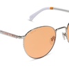 image:imageDIFF  Star Wars BB8 Round Sunglasses for Men and Women  UV400 Protection  Droid White  Silver  Orange