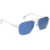 image:imageDIFF  Star Wars Blue Squadron Aviator Sunglasses for Men and Women  UV400 Protection  White  Blue Mirror