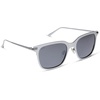 image:imageDIFF  Star Wars Mandalorian 30 Square Sunglasses for Men and Women  UV400 Polarized Protection  Silver Chrome  Silver Flash