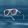 image:imageDIFF  Star Wars Stormtrooper 30 Navigator Sunglasses for Men and Women  UV400 Polarized Protection  White  Grey