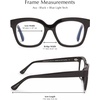 image:imageDIFF Ava Reading Glasses  Blue Light Blocking Oversized Readers  Lightweight Designer Square FramesBlack Tortoise