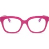 image:imageDIFF Ava Reading Glasses  Blue Light Blocking Oversized Readers  Lightweight Designer Square FramesBubblegum Pink