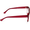 image:imageDIFF Ava Reading Glasses  Blue Light Blocking Oversized Readers  Lightweight Designer Square FramesCherry Red