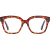 image:imageDIFF Ava Reading Glasses  Blue Light Blocking Readers  Designer FramesAmber Tortoise