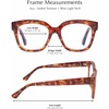 image:imageDIFF Ava Reading Glasses  Blue Light Blocking Readers  Designer FramesAmber Tortoise