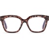 image:imageDIFF Ava Reading Glasses  Blue Light Blocking Readers  Designer FramesBeige Tortoise