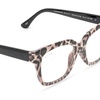 image:imageDIFF Ava Reading Glasses  Blue Light Blocking Readers  Designer FramesLeopard Tortoise