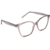 image:imageDIFF Leah Reading Glasses  Blue Light Blocking Oversized Readers  Lightweight Rectangle Designer FramesLight Pink