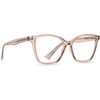image:imageDIFF Leah Reading Glasses  Blue Light Blocking Oversized Readers  Lightweight Rectangle Designer FramesVintage Crystal