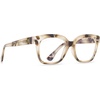 image:imageDIFF Reading Glasses Ava and Leah Square Oversized Blue Light Blocking Readers 25 magnification Cream Tortoise Bundle