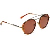 image:imageDIFF Star Wars ObiWan Round Sunglasses for Women and Men UV400 Protection Desert Tortoise  Brown Polarized