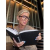 image:imageDIFF Tatum Reading Glasses  Blue Light Blocking Oversized Readers  Lightweight Aviator Designer FramesEspresso Tortoise