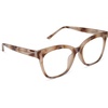 image:imageDIFF Willa Reading Glasses  Blue Light Blocking Oversized Readers  Lightweight Cat Eye Designer FramesCream Tortoise