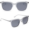 image:imageDIFF  Star Wars Mandalorian 30 Square Sunglasses for Men and Women  UV400 Polarized Protection  Silver Chrome  Silver Flash