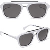 image:imageDIFF  Star Wars Stormtrooper 30 Navigator Sunglasses for Men and Women  UV400 Polarized Protection  White  Grey