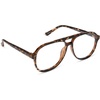 image:imageDIFF Tatum Reading Glasses  Blue Light Blocking Oversized Readers  Lightweight Aviator Designer FramesEspresso Tortoise