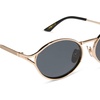 image:imageDIFF  Jessie James Decker Limoncello Lightweight Wire Sunglasses for Women UV400 ProtectionGold  Grey