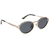 image:imageDIFF  Jessie James Decker Limoncello Lightweight Wire Sunglasses for Women UV400 ProtectionGold  Grey