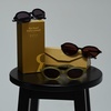 image:imageDIFF  Rachael Kirkconnell Julia Oval Low Profile Sunglasses for Women  UV400 Protection  Cedar Tortoise  Brown