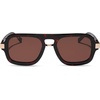 image:imageDIFF  Rachael Kirkconnell Naomi Oversized Navigator Sunglasses for Women  UV400 Protection  Cedar Tortoise  Brown