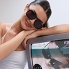 image:imageDIFF  Rachael Kirkconnell Naomi Oversized Navigator Sunglasses for Women  UV400 Protection  Cedar Tortoise  Brown