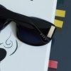 image:imageDIFF  The Devil Wears Prada Miranda Oversized Rectangular Sunglasses for Women  UV400 Polarized Protection  Black  Grey Gradient