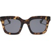 image:imageDIFF  TravisMathew  Valencia Oversized Square Sunglasses for Women  UV400 Polarized ProtectionTortoise  Grey