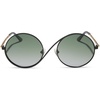 image:imageDIFF  Wicked Elphaba Designer Round Sunglasses for Women  Black  Green  100 UV Protection
