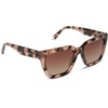 image:imageDIFF Amara Square Oversized Sunglasses for Women  100 UVAUVB ProtectionHimalayan Tortoise