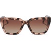 image:imageDIFF Amara Square Oversized Sunglasses for Women  100 UVAUVB ProtectionHimalayan Tortoise