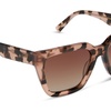 image:imageDIFF Amara Square Oversized Sunglasses for Women  100 UVAUVB ProtectionHimalayan Tortoise