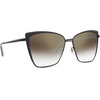 image:imageDIFF Becky Designer Cat Eye Sunglasses for Women UV400 Protection trendy lightweight metal