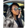image:imageDIFF Becky Designer Cat Eye Sunglasses for Women UV400 Protection trendy lightweight metal