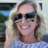 image:imageDIFF Becky II Cream Tortoise Oversized Cat Eye Sunglasses for Women  Fashionable amp Stylish Frame  100 UV ProtectionCream Tortoise  Grey
