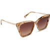 image:imageDIFF Becky II Designer Cat Eye Sunglasses for Women  Tortoise Frames  100 UV ProtectionGilded Tortoise  Brown Gradient