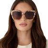 image:imageDIFF Becky II Designer Cat Eye Sunglasses for Women  Tortoise Frames  100 UV ProtectionGilded Tortoise  Brown Gradient