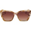 image:imageDIFF Becky II Designer Cat Eye Sunglasses for Women  Tortoise Frames  100 UV ProtectionGilded Tortoise  Brown Gradient