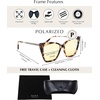 image:imageDIFF Becky II Designer Cat Eye Sunglasses for Women  Tortoise Frames  100 UV ProtectionHimalayan Tortoise