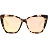 image:imageDIFF Becky II Designer Cat Eye Sunglasses for Women  Tortoise Frames  100 UV ProtectionHimalayan Tortoise