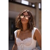 image:imageDIFF Becky II Designer Cat Eye Sunglasses for Women  Tortoise Frames  100 UV ProtectionHimalayan Tortoise