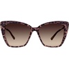 image:imageDIFF Becky II Designer Cat Eye Sunglasses for Women  Tortoise Frames  100 UV ProtectionLeopard Tortoise