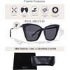 image:imageDIFF Becky II Designer Cat Eye Sunglasses for Women UV400 Protection Fashion FramesDark Smoke