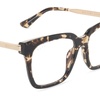 image:imageDIFF Bella Designer Square Computer Blue Light Blocking Glasses for WomenEspresso Tortoise