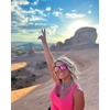 image:imageDIFF Bella Designer Square Sunglasses for Women  UV400 Polarized Protection  Black FrameMatte Black  Pink Mirror