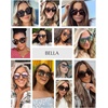 image:imageDIFF Bella Square Sunglasses for Women  Designer Frames  100 UV ProtectionCream Tortoise  Grey