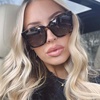 image:imageDIFF Bella Square Sunglasses for Women  Designer Frames  100 UV ProtectionEspresso Tortoise  Grey Gradient Polarized