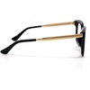 image:imageDIFF Bella XS EXTRA SMALL FRAMES Designer Square Computer Blue Light Blocking Glasses for Women wpetite narrow faceBlack