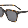 image:imageDIFF Billie Designer Square Sunglasses for Men and Women UV400 Protection Classic styleShadow Tortoise  Grey Polarized